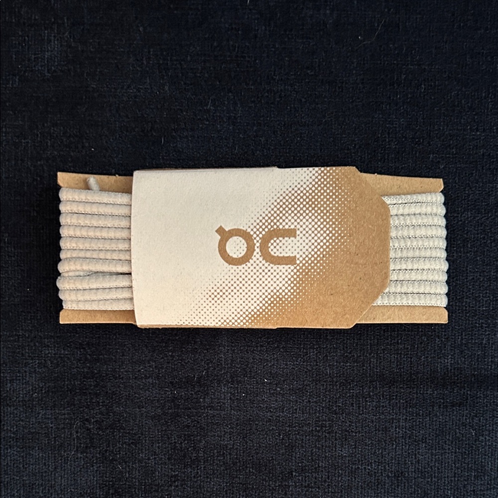 On Running Storm/Silver Shoelaces